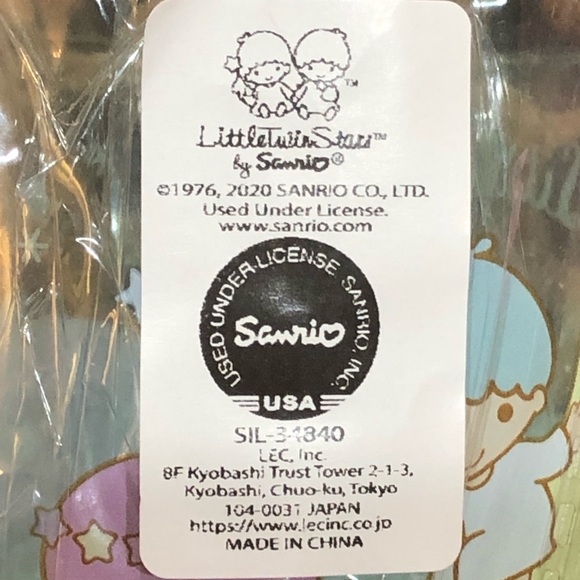 Sanrio Little Twin Stars Clear Acrylic Tumbler - Picture 6 of 8